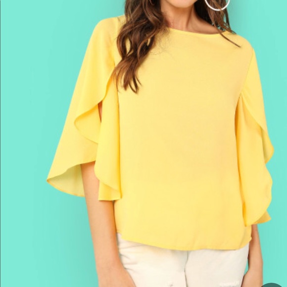 Yellow blouse - Picture 3 of 3
